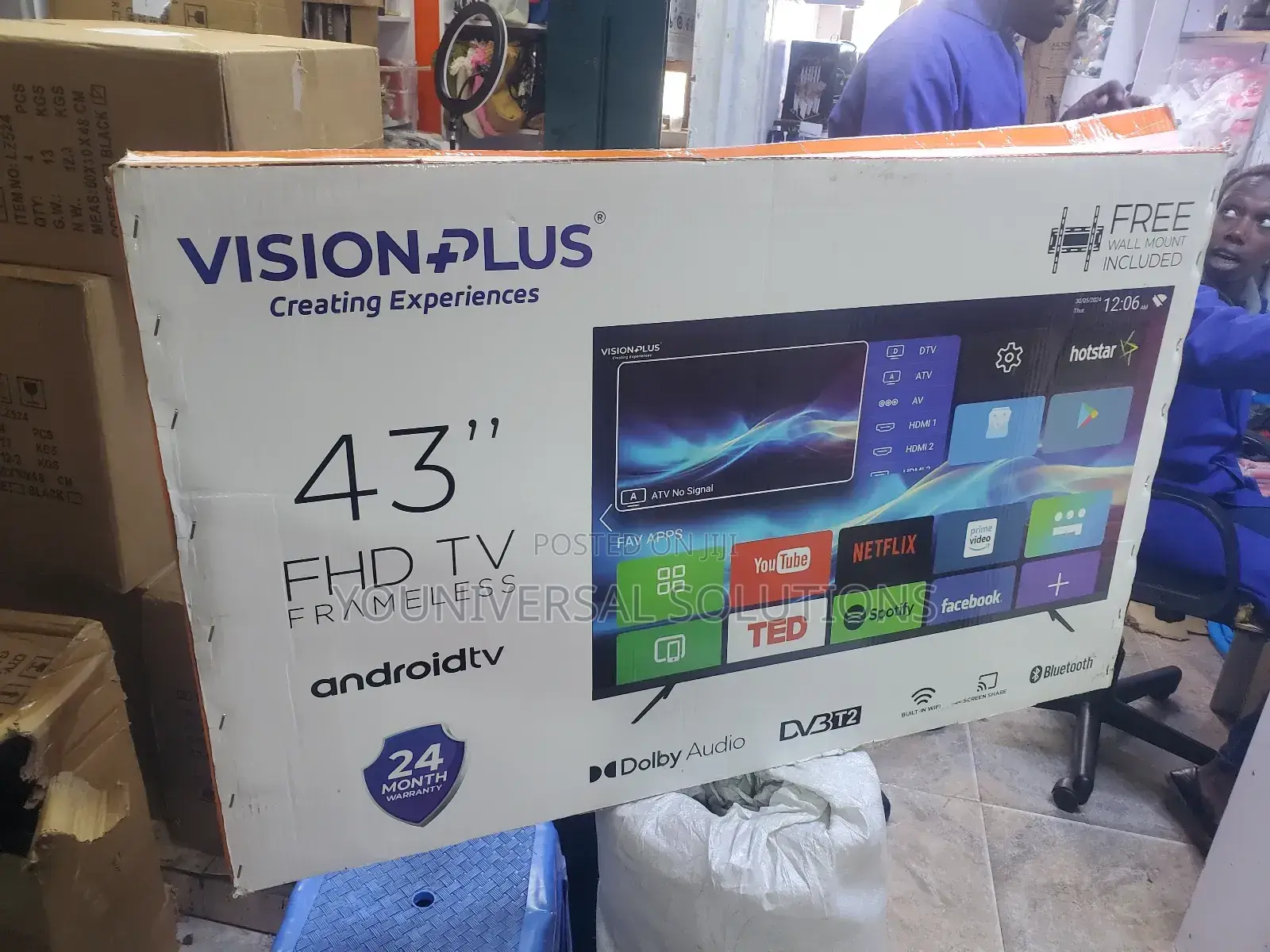 Vision Plus 43 Android Smart Tv