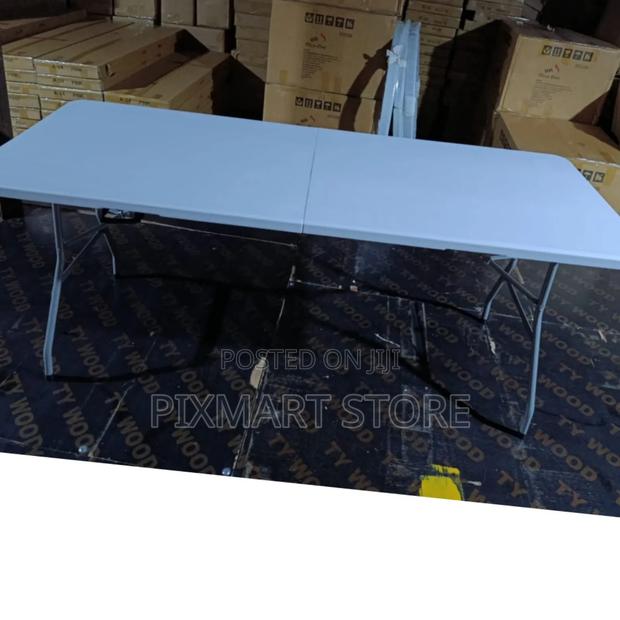 "Jumbo Foldable Camping Table – 180cm Extra-Large, Heavy-Duty,Portable - main view