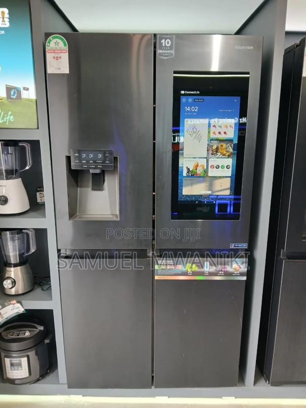 Hisense 522l 4 Door Refrigerator Ice Water Dispenser Touch Screen