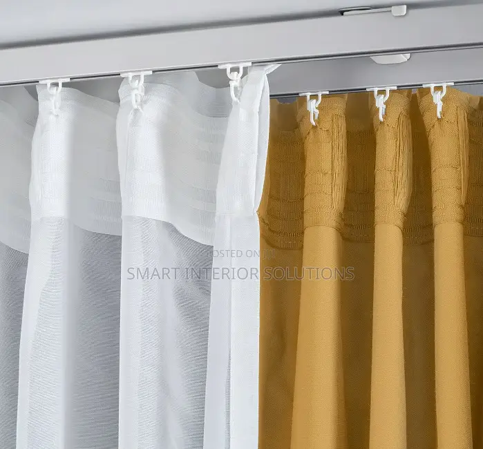 Silent Double Curtain Rail