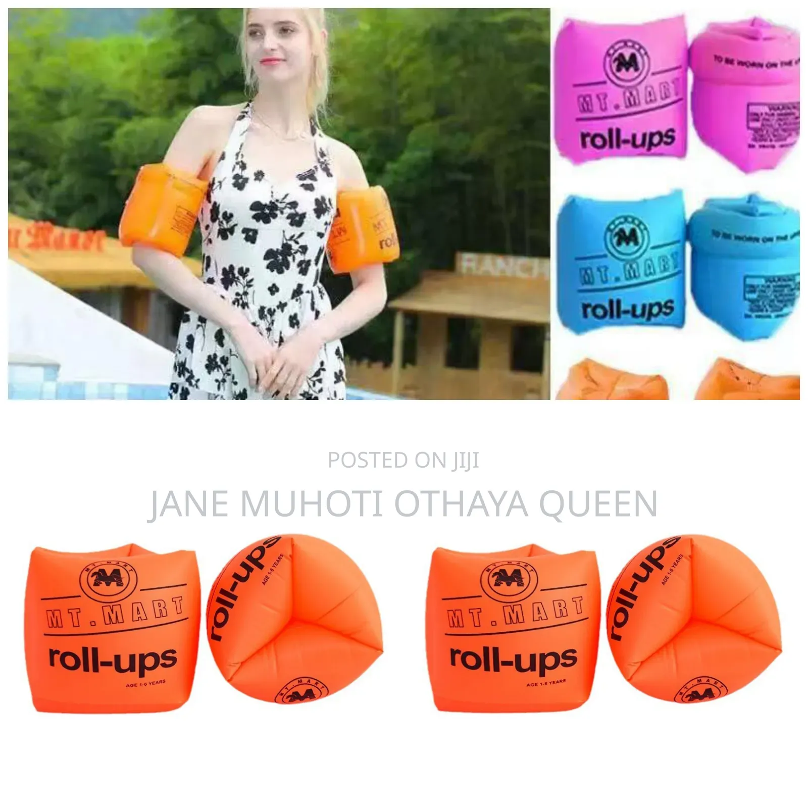 *Floaters/Premium Inflatable Swimming Arm Bands*