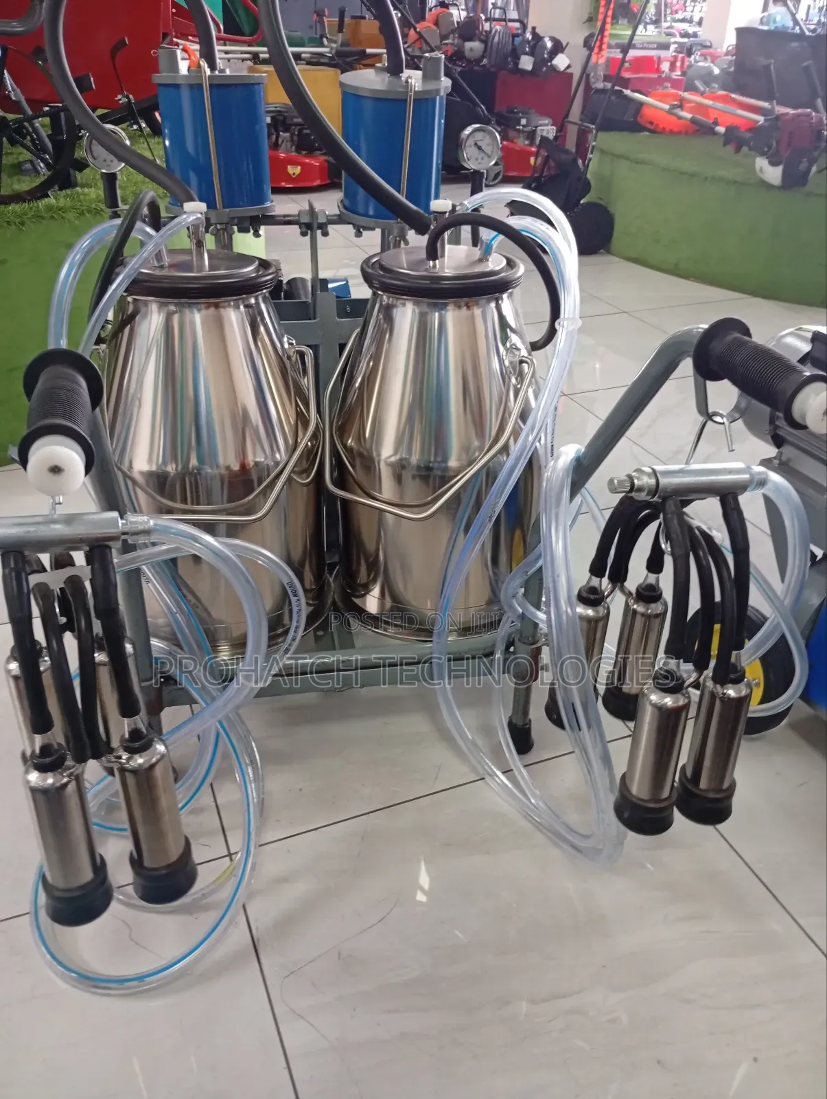 Double Barrel Electric Coe Milking Machine