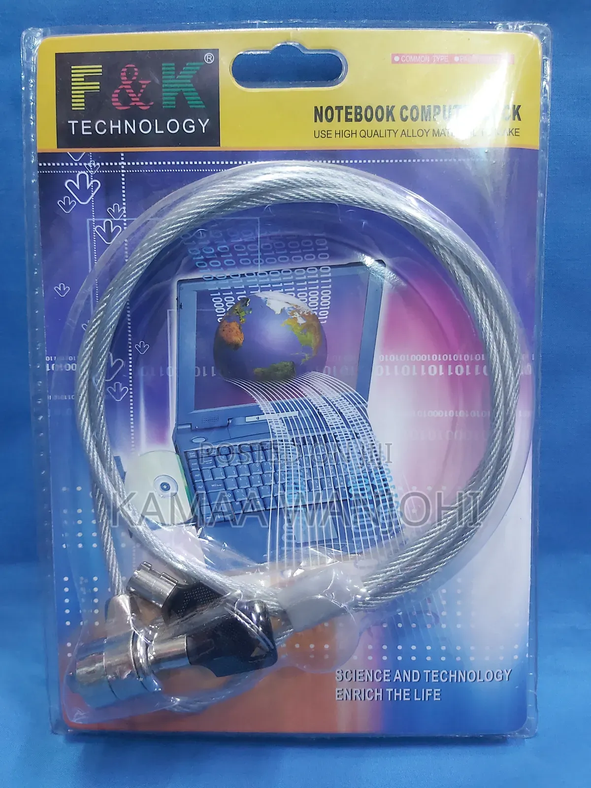 Laptop Key/Password Lock