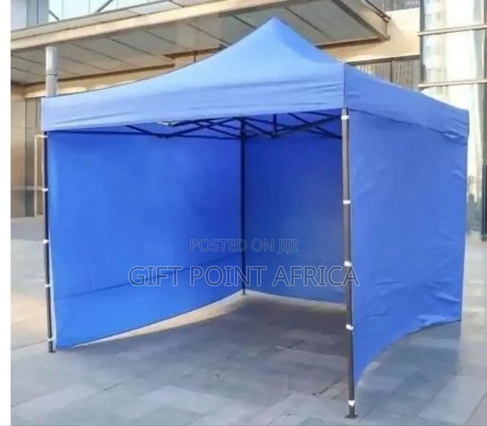 3m By 3 M Pop Up Canopy Gazebo Tent  Available In Blue Color Way