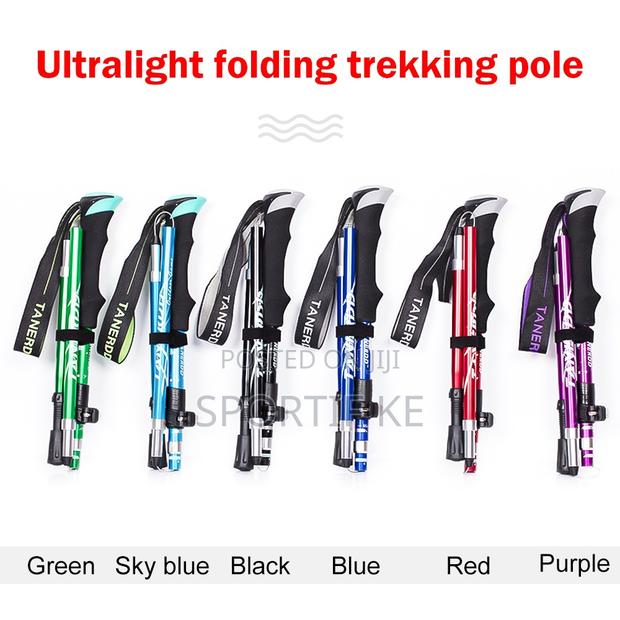 Adjustable Trekking and Hiking Pole - thumbnail 3