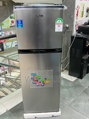 Von 138 Litres Domestic Double Door Fridge