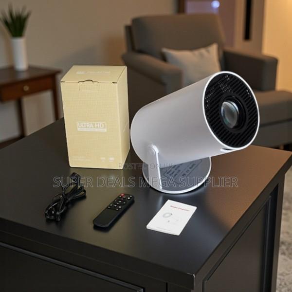 Hy300 High Brightness Portable Smart Wifi Bluetooth Mini Projector - thumbnail 2