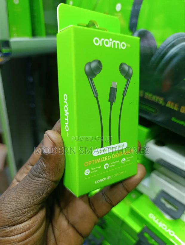 Oraimo Conch 2c Digital Type C Earphones - thumbnail 2