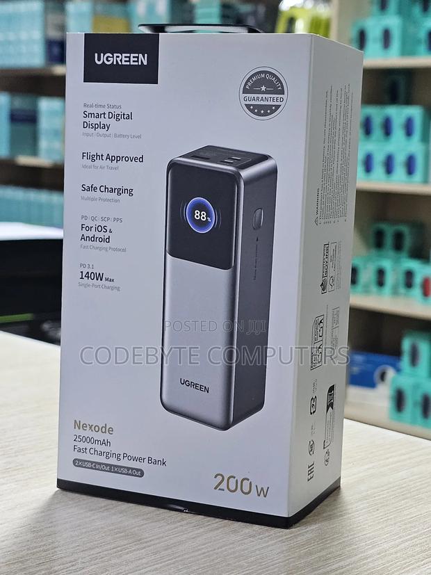 Ugreen 25000mah 200w Fast Charging Power Bank - Pb722 - main view