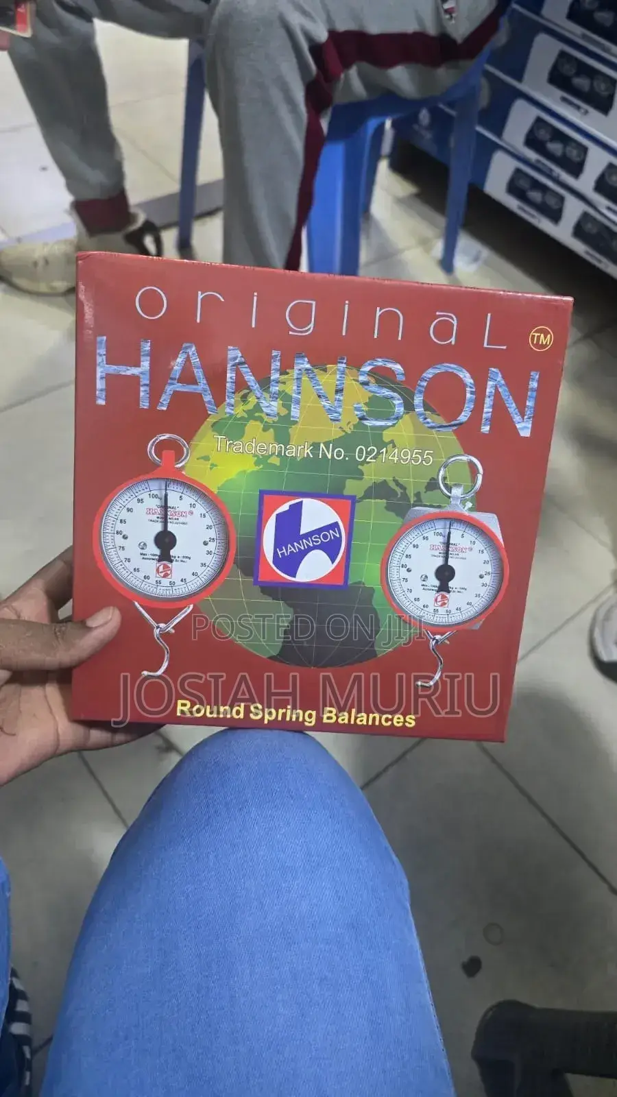 Hanson Round Weighing Scale – Heavy Duty
