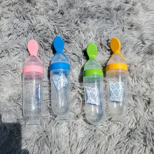 *Silicone Squeeze Bottle Spoon/ Silicone Spoon Feeder