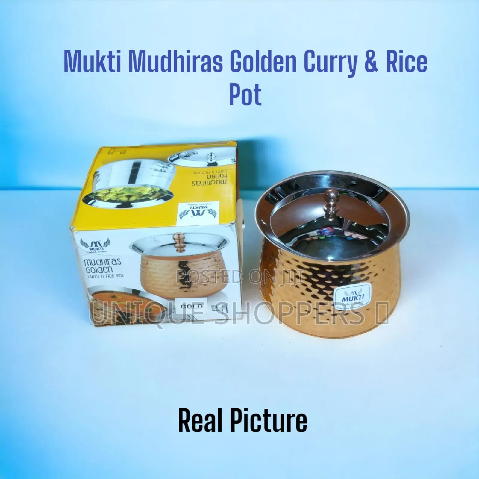 Mukti Mudhiras Golden Curry Rice Pot
