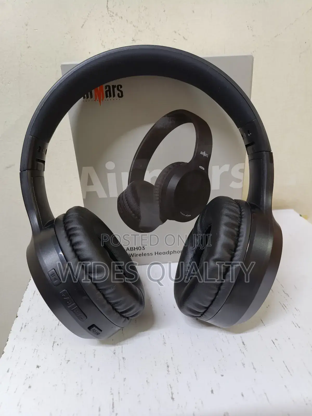 Airmars-Abh03 Wireless Headphones, Over-Ear Headphones