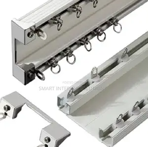 Dual Track Double Curtain Rail