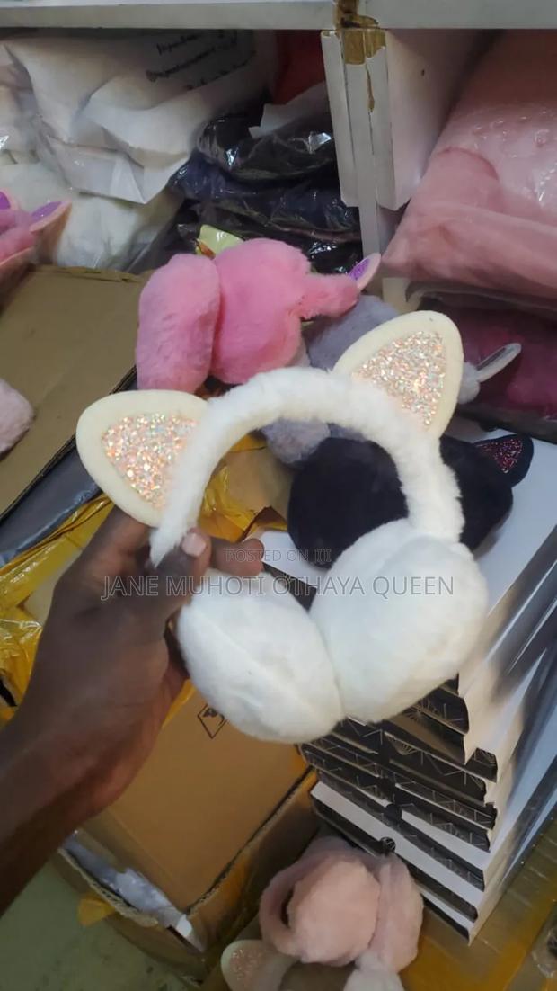 *Cute Cat Plush Fur Earmuff - thumbnail 3