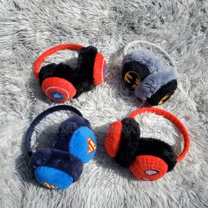 *Boy Cartoon Theme Plush Fur Earmuff - thumbnail 2