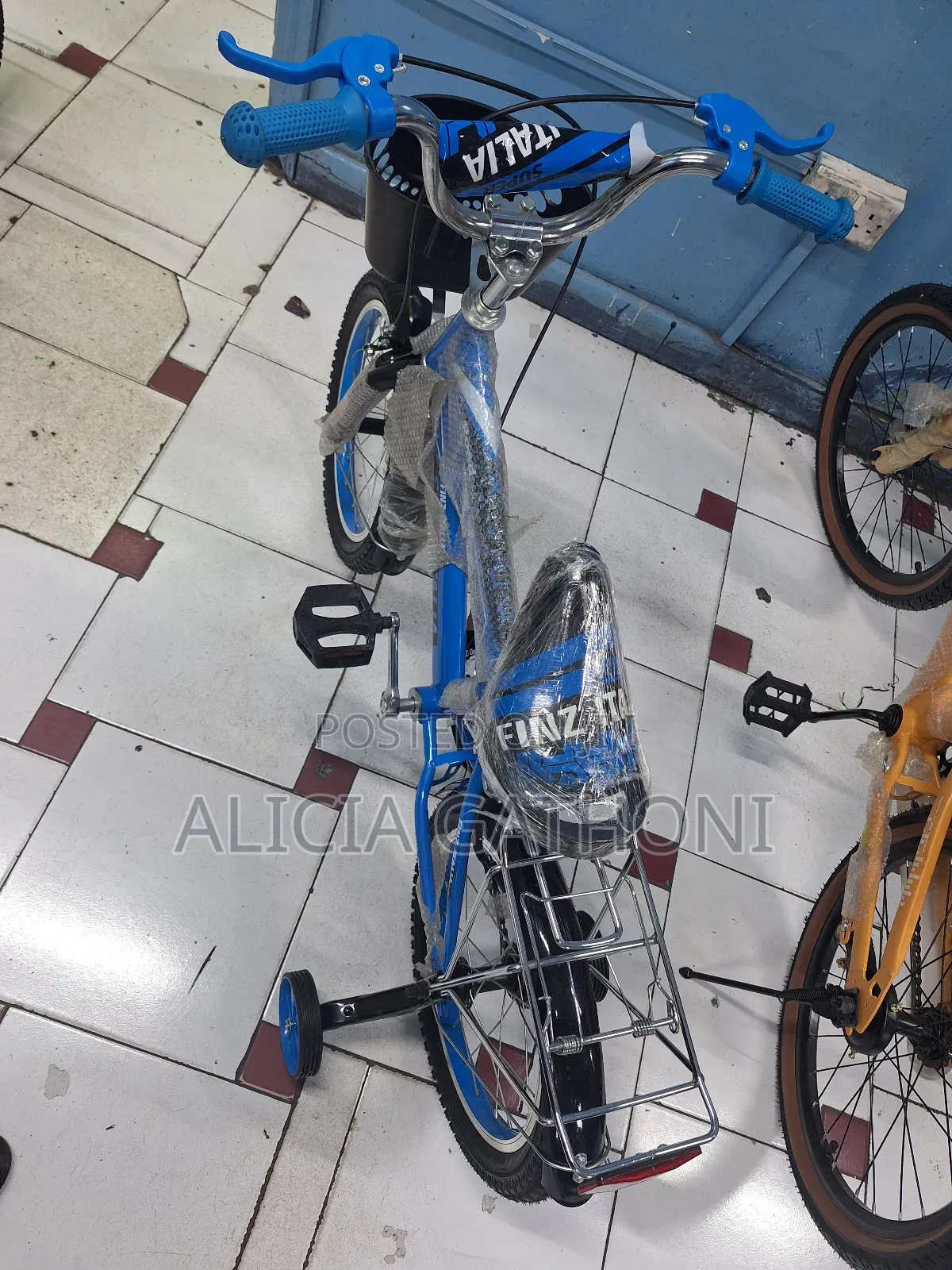 Size 16 Blue Biycle