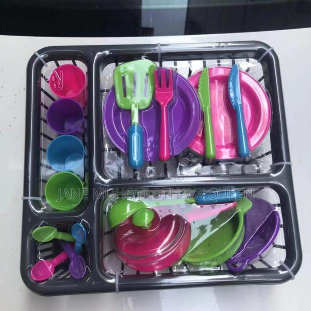 *Pretend Cookware Kitchen Dish Toy For Kids