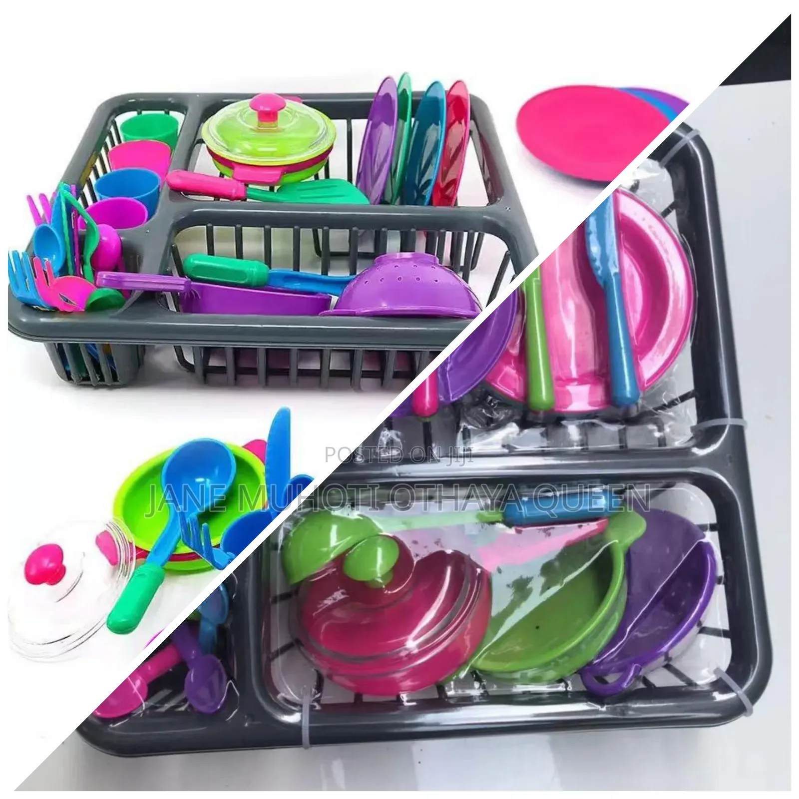 *Pretend Cookware Kitchen Dish Toy For Kids