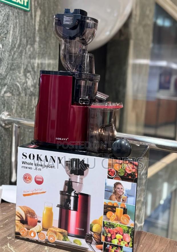 Easy to Use Sokany Fruit Juicer/Slow Juicer Machine - main view