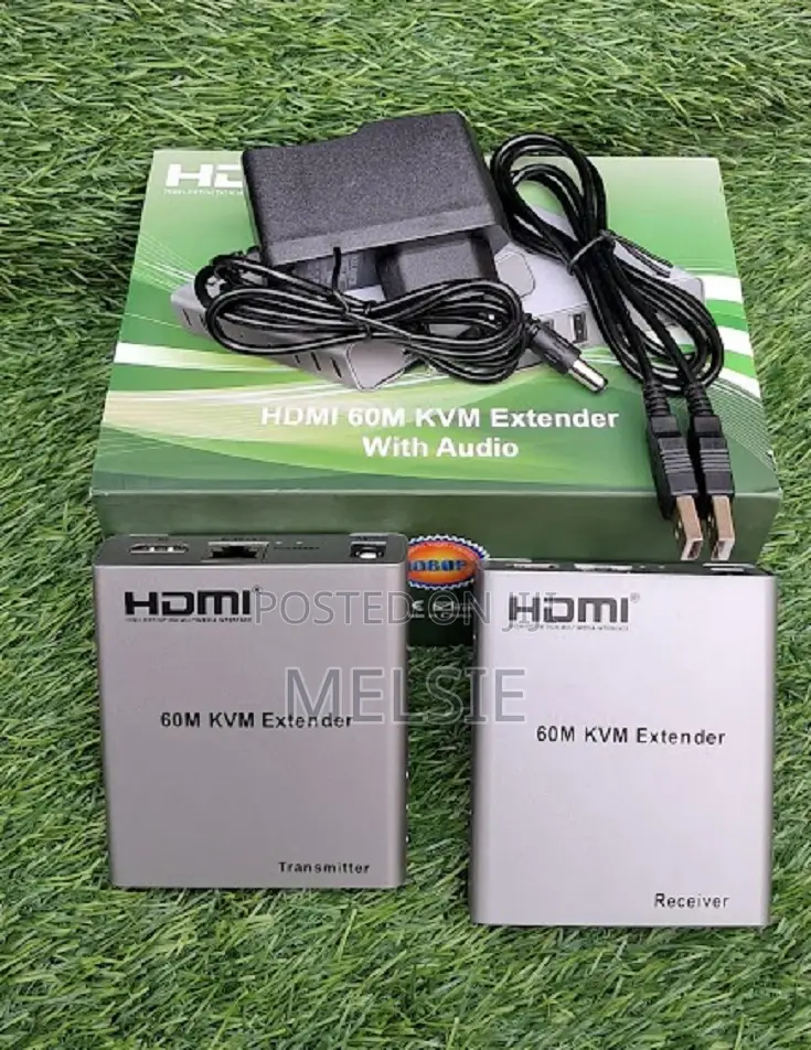 Hdmi 60 Meters KVM Extender With Audio Supports Vista, Linux, Etc