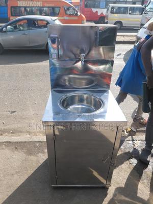 Single Hand Wash With a Top Tank.