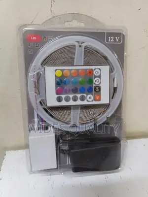 Remote-Controlled RGB Led Strip Light Kit.