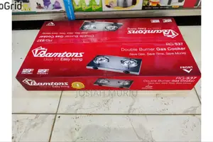 *Ramtons 2burner Gas Cooker Ceramic Top (Glass) Rg537