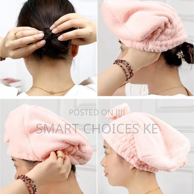Super Absorbent Quick Drying Hair Cap - thumbnail 2