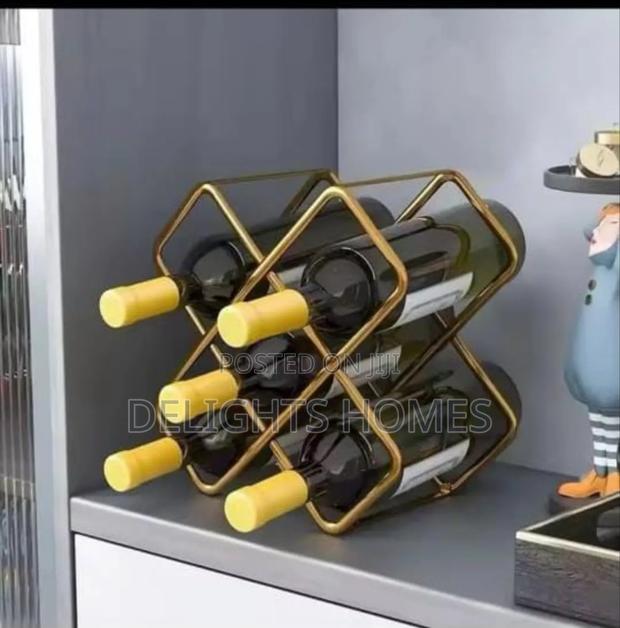 Carbon Metal Wine Holder_nje - thumbnail 3