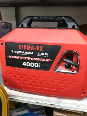 4kva 4000i Cigma Uk Silent Portable Petrol Inverter Generator