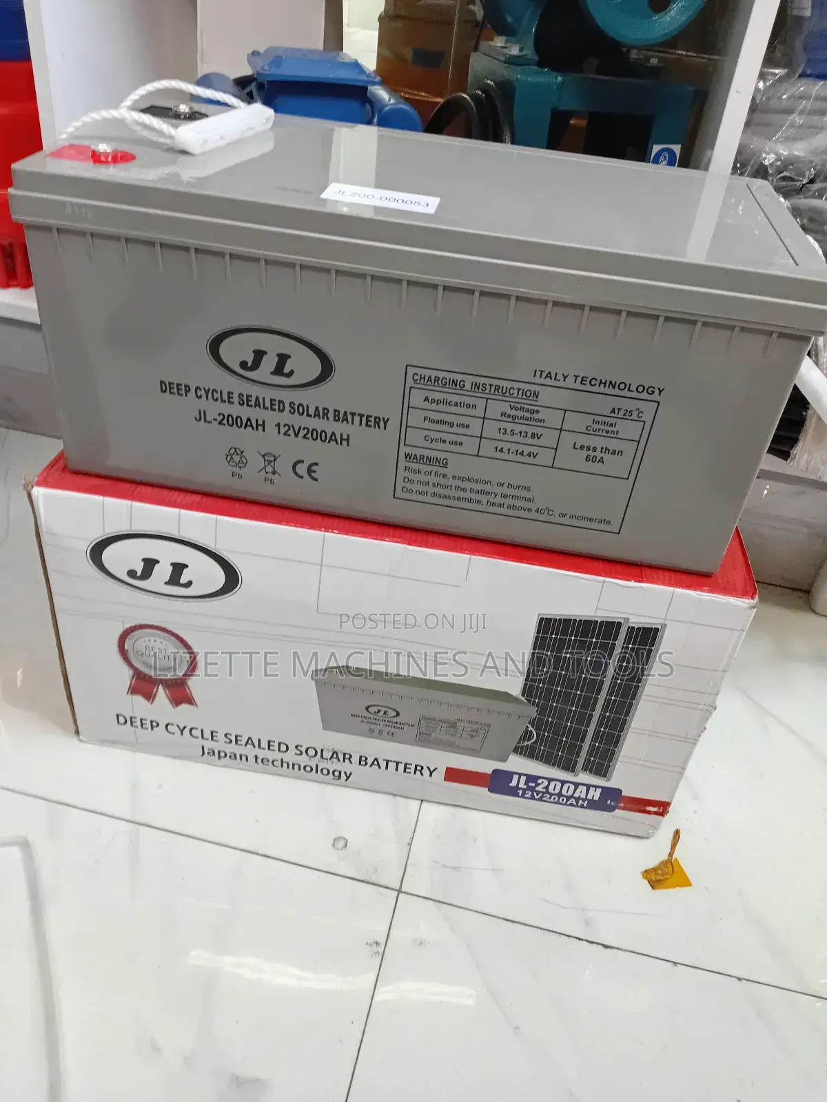 200ah Jl Solar Deep Cycle Battery