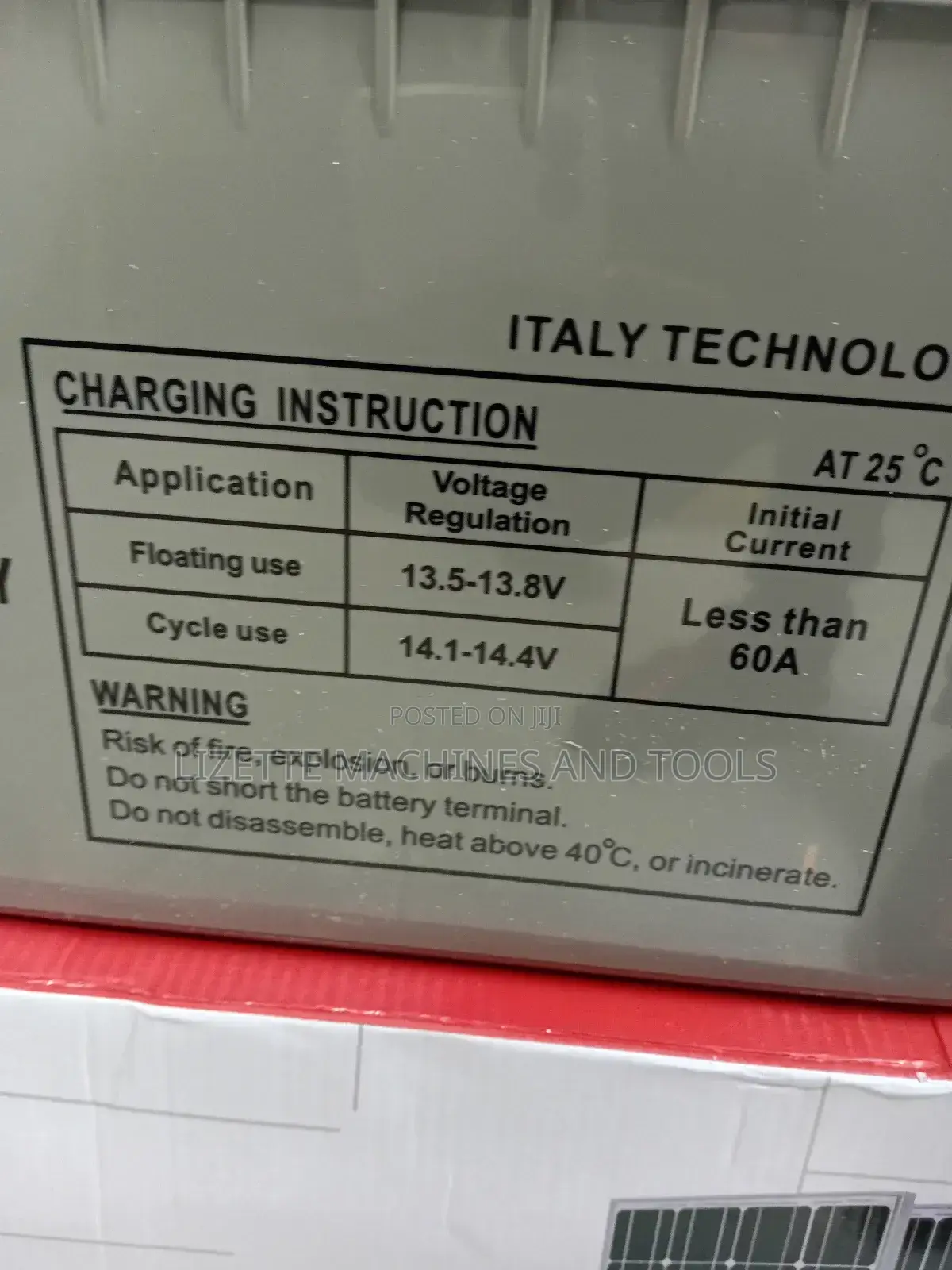 200ah Jl Solar Deep Cycle Battery
