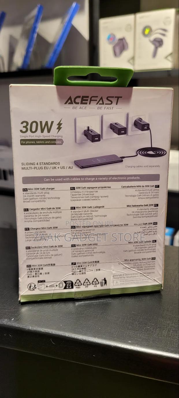Travel Adapter With 4 Standard Plug+Fast Usb C Port-Z7 - thumbnail 3