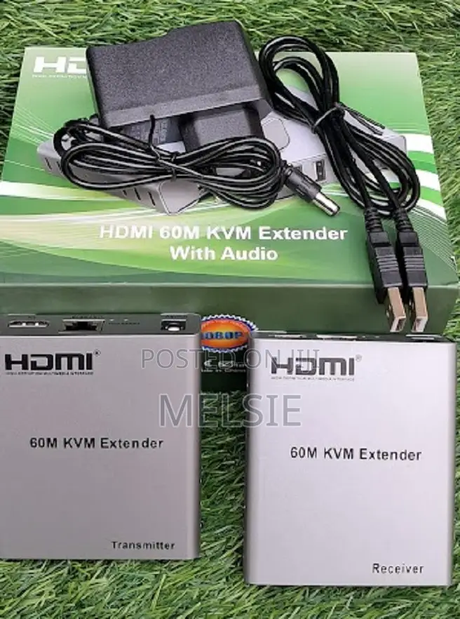 60m Usb KVM Hdmi Extender ,With 1080p Cat5e Cat6 Rj45