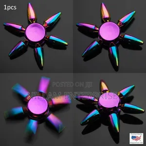 *Metal Finger Fidget Spinner Edc Hand Spinner For Autism