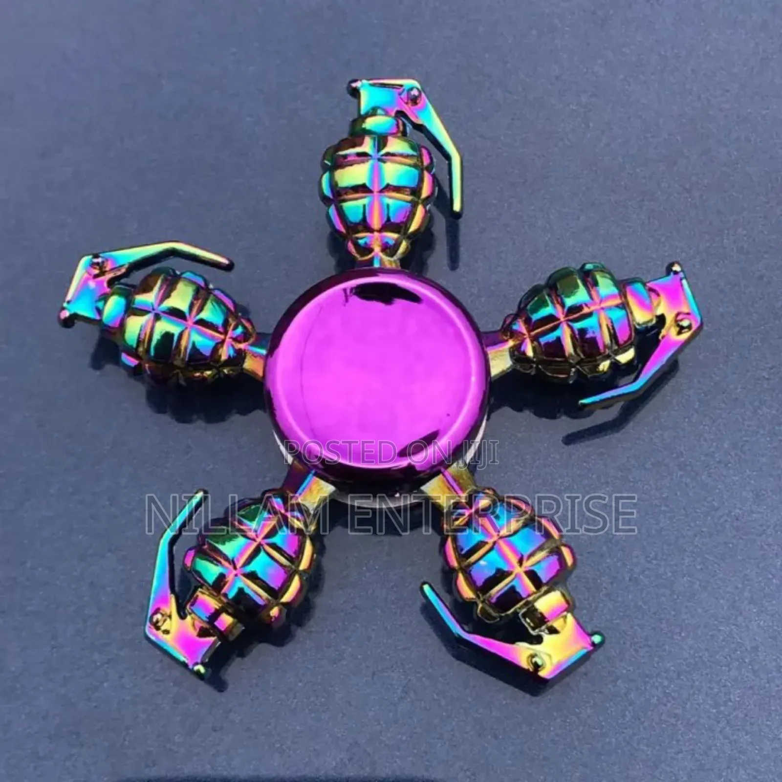 *Metal Finger Fidget Spinner Edc Hand Spinner For Autism