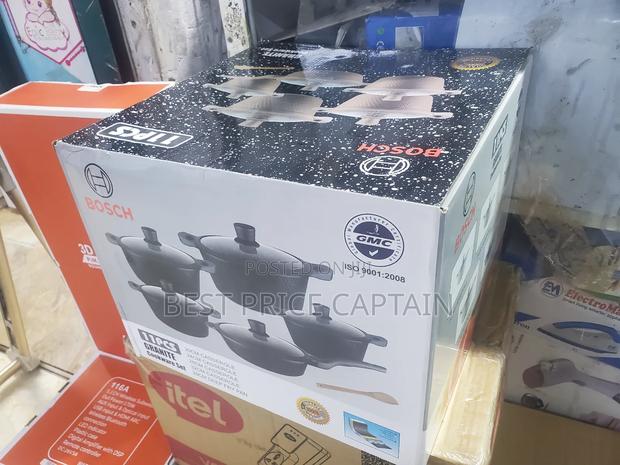 11pc Cookware With Silicone Lid Bosch