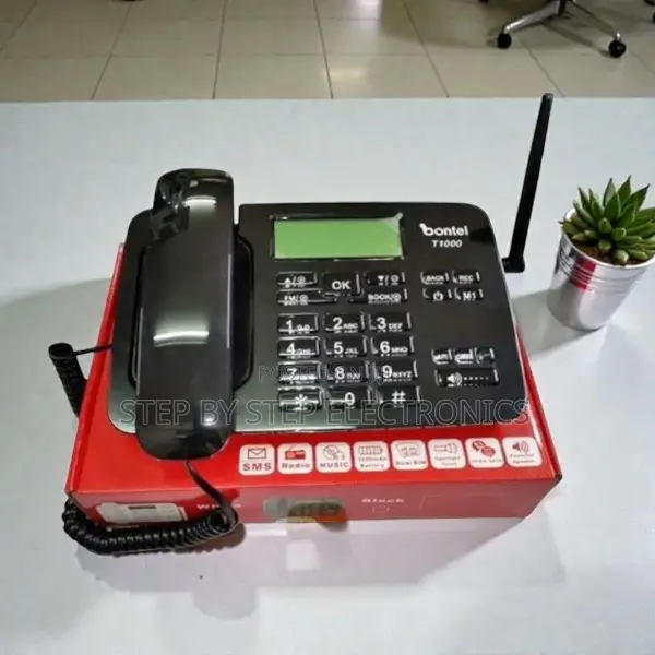 Bontel T1000 Fixed Wireless GSM Dual Sim Table/ Desktop Landline Phone