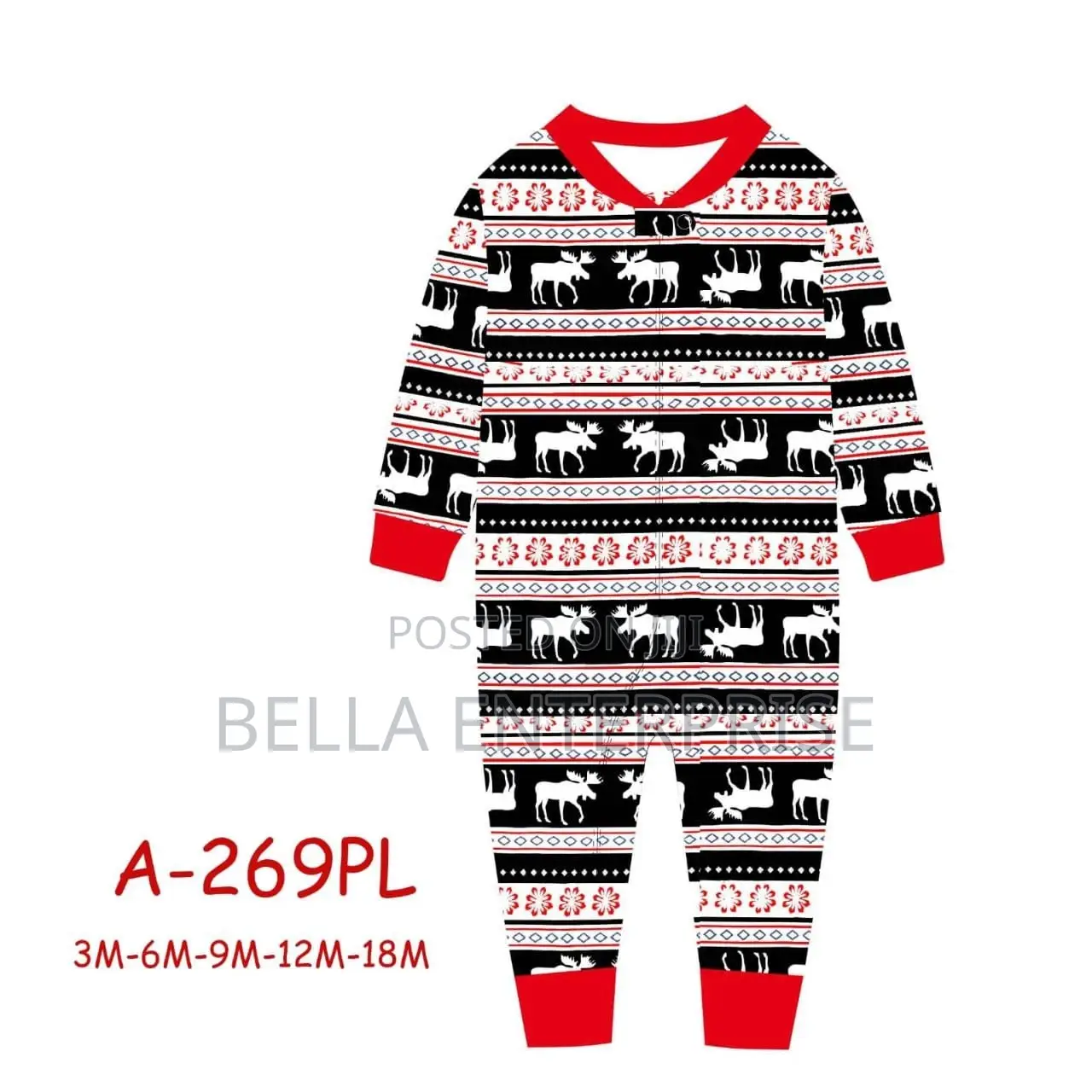 Christmas Pajamas Outfit for Both Adults Kids Pyjamas Set