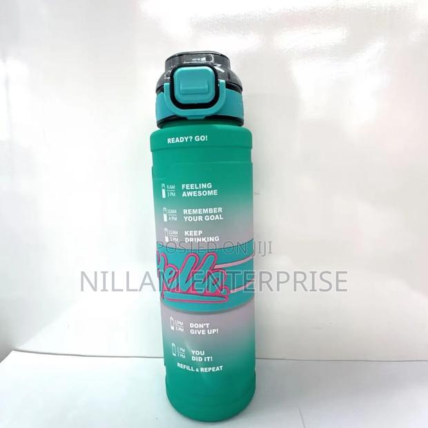 1000ml Hello Leakproof Bpa Free Drinking Water Bottle - thumbnail 2
