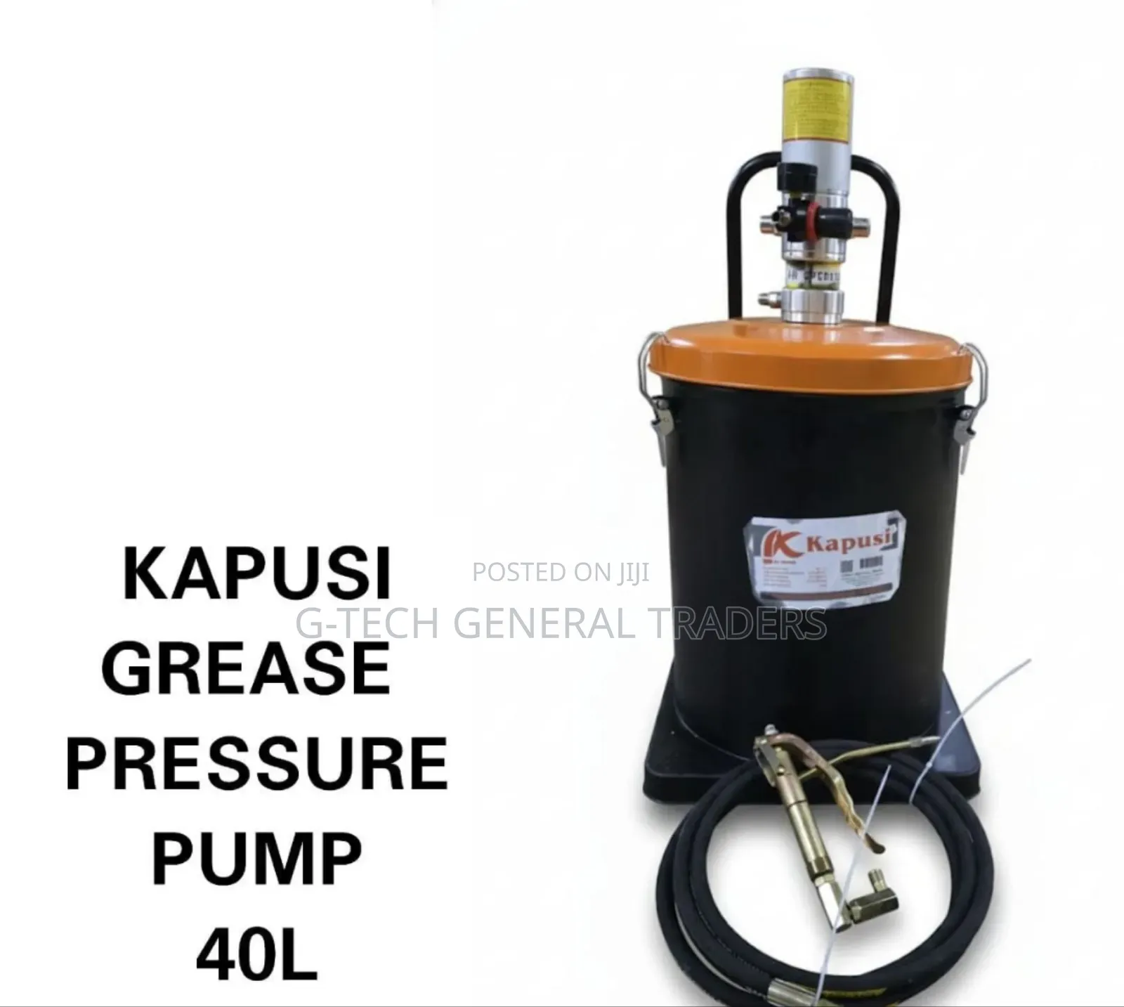 Kapusi Heavy Pressure 40l Grease Pump