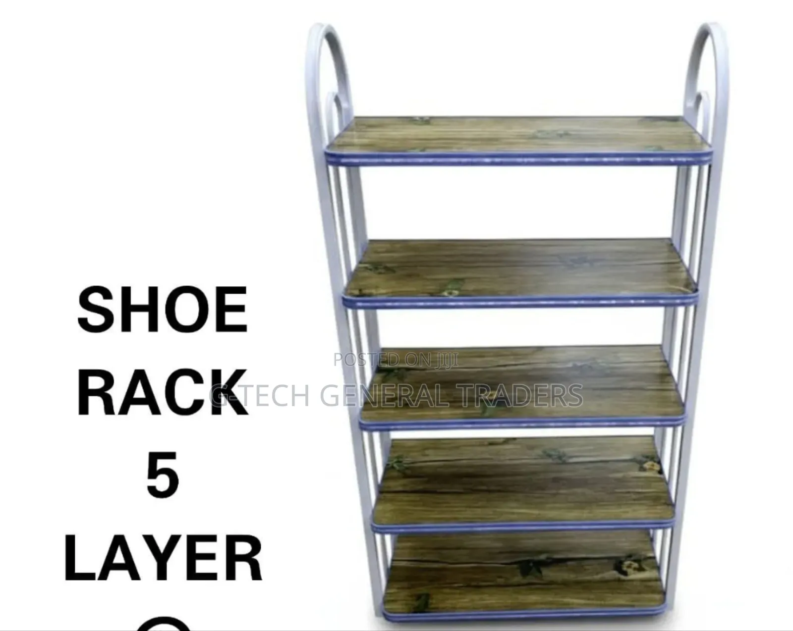Wooden Heavy Duty 5 Tier Shoerack