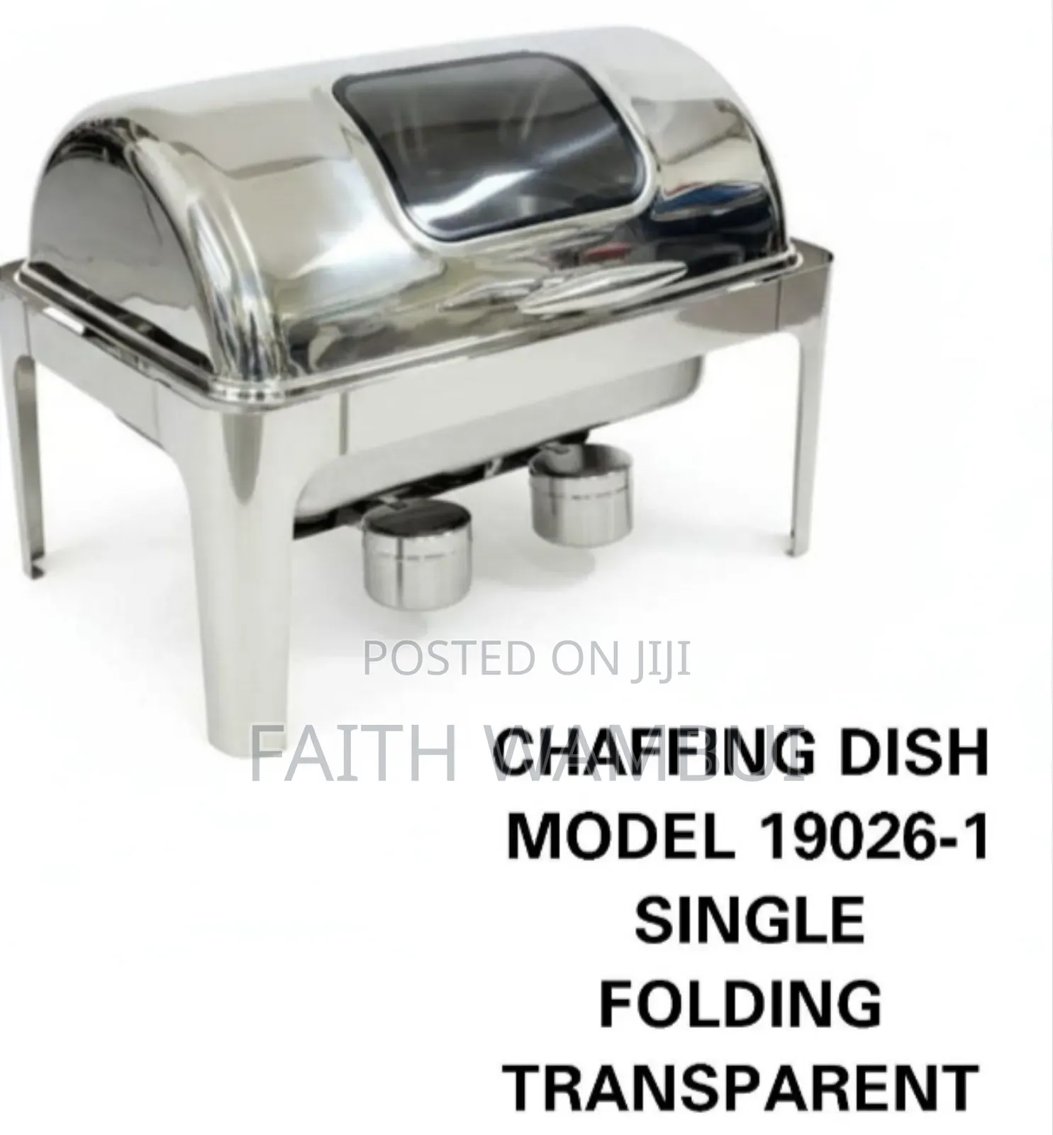 New Arrival Single Folding Transparent Chaffing Dish