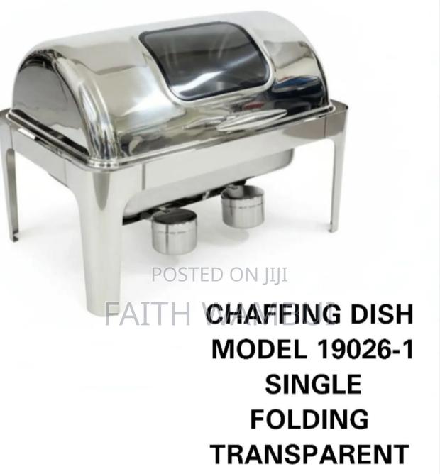 New Arrival Single Folding Transparent Chaffing Dish