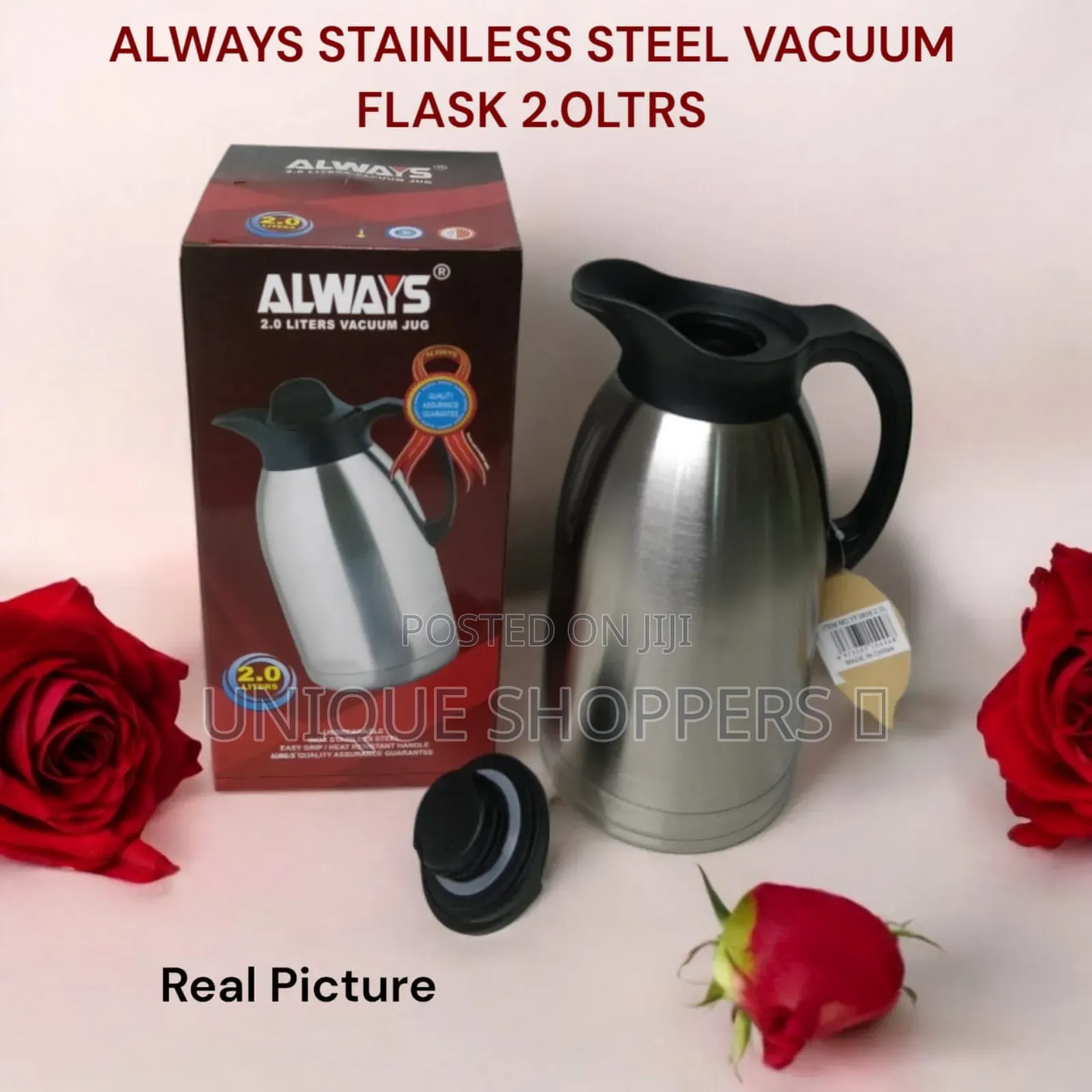 Stainless Steel Unbreakable Vuccum Jug/Flask 2.0ltr