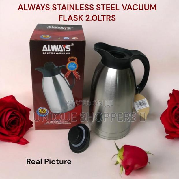 Stainless Steel Unbreakable Vuccum Jug/Flask 2.0ltr