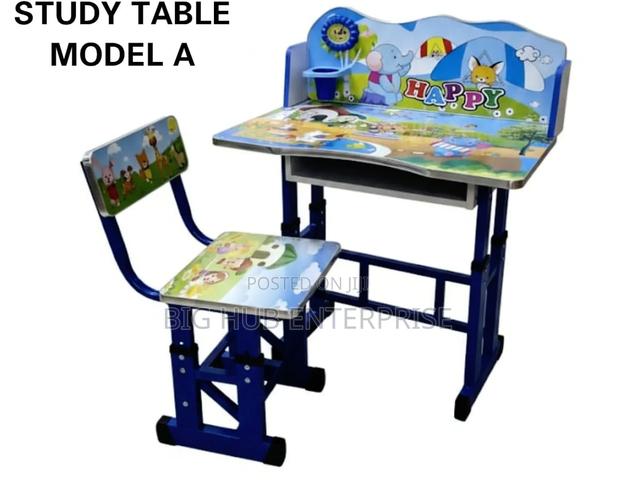 Kids Study Table Model A - main view