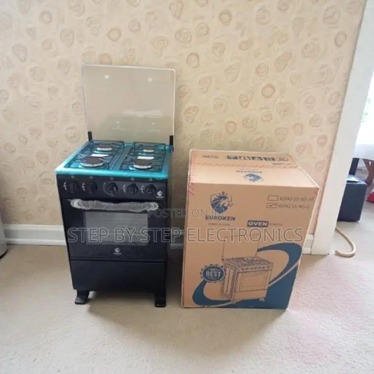 Multiple Burner Gas Cooking Free Standing Cooker With Gas Oven