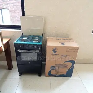 Heavy-Duty Fast Heating Gas Burners Free Standing Cooker With Gas Oven